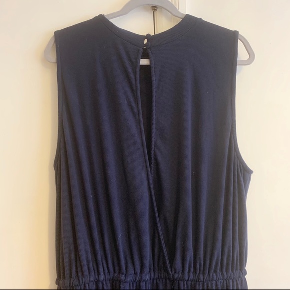 Purple/Navy Torrid Jumpsuit - Picture 3 of 6